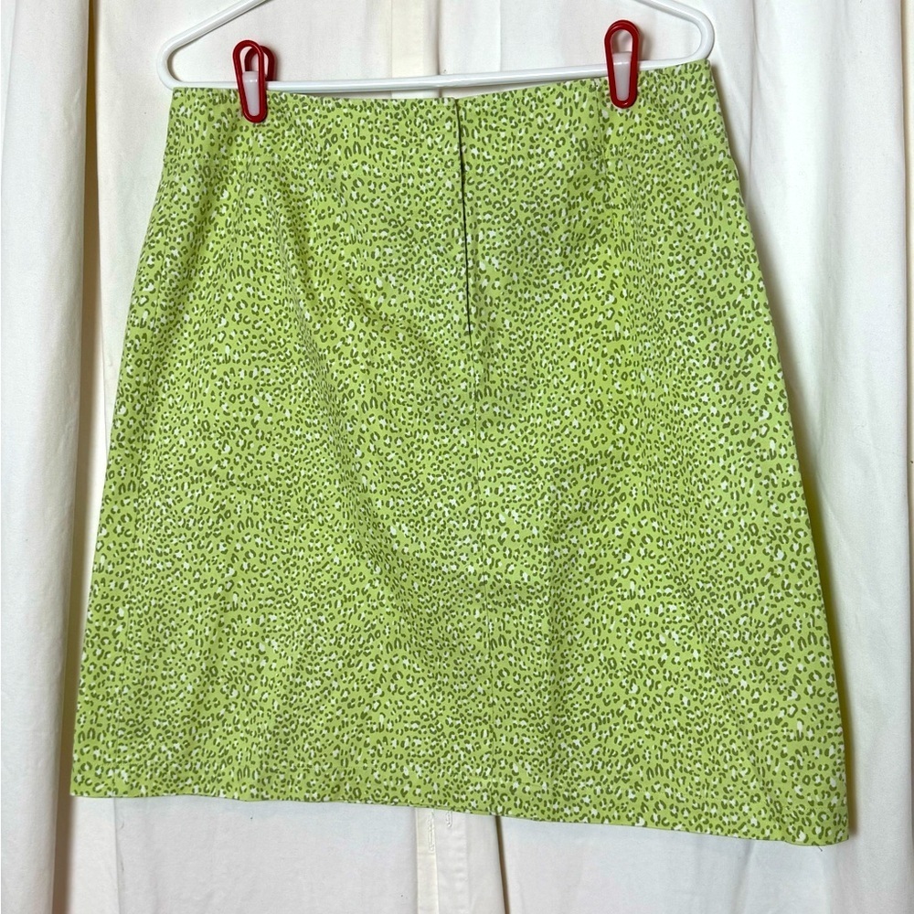 Talbots Women's Sz 12‎ Mini/Midi A-Line Zip Front Skirt